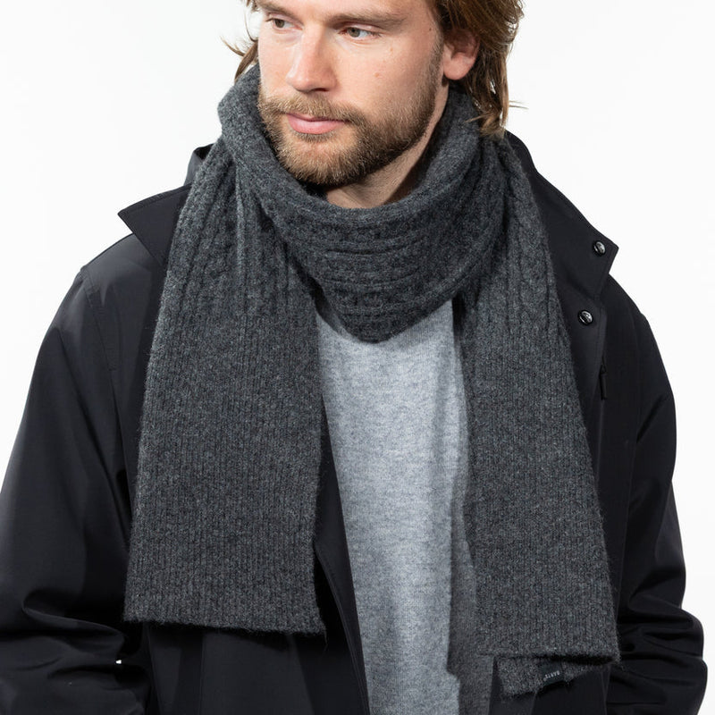 Moiray Scarf - Dark Heather