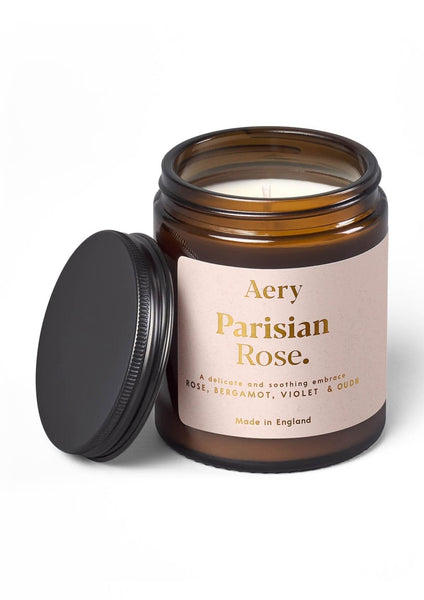 Parisian Rose Scented Jar Candle
