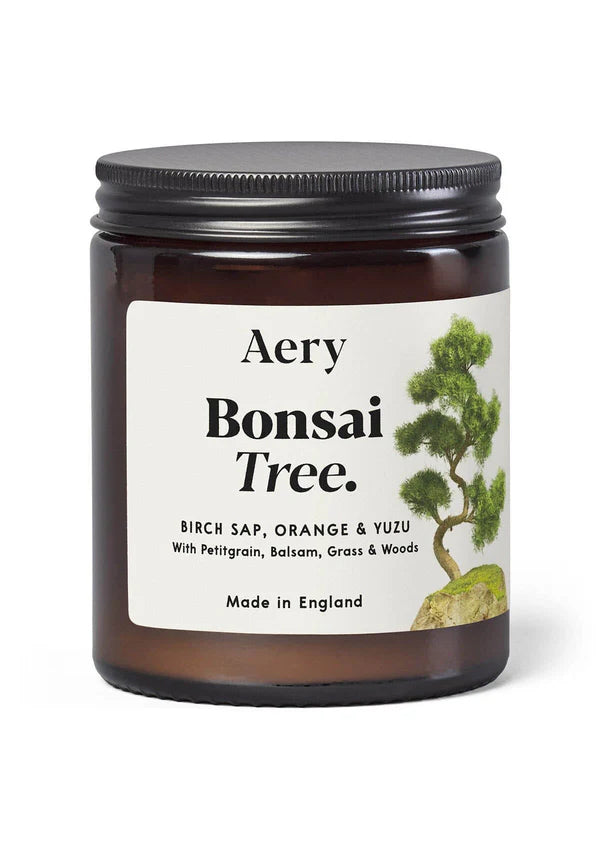 Bonsai Tree Scented Jar Candle