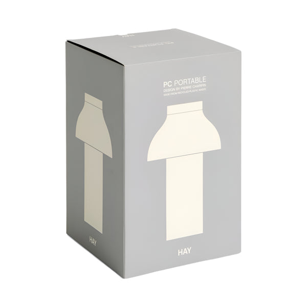 PC Portable Table Lamp - Cream White