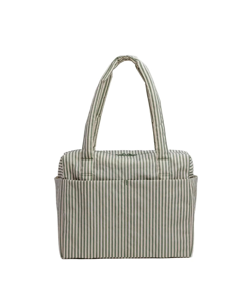 Small Cloud Carry-On - Sage Stripe