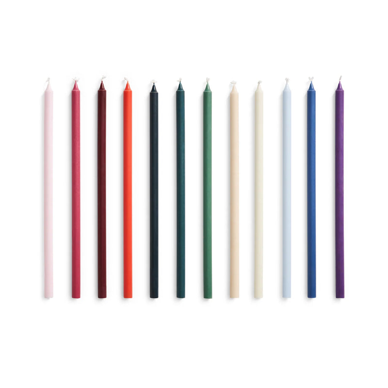 Slim Candle Set of 12 - Multi