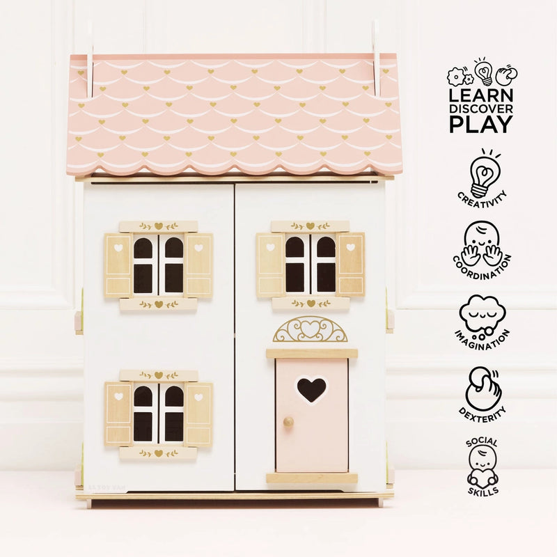 Roseheart Dolls House - 35 Pieces