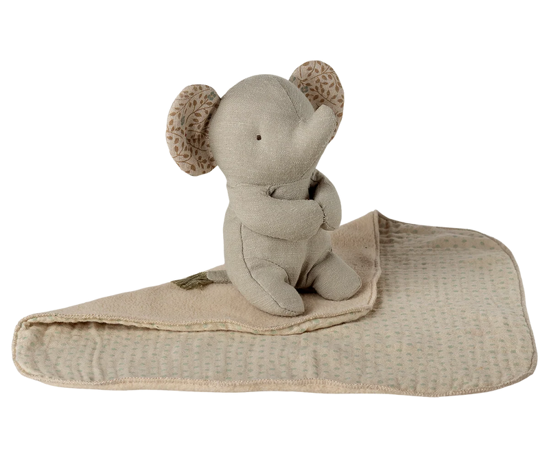 Lullaby friends, Mini Elephant- Iron Grey