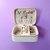 Velvet Unicorn Jewellery Box