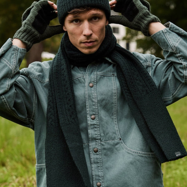 Moiray Scarf - Bottle Green