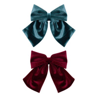 Velvet Agnes Bows