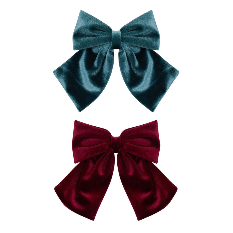 Velvet Agnes Bows