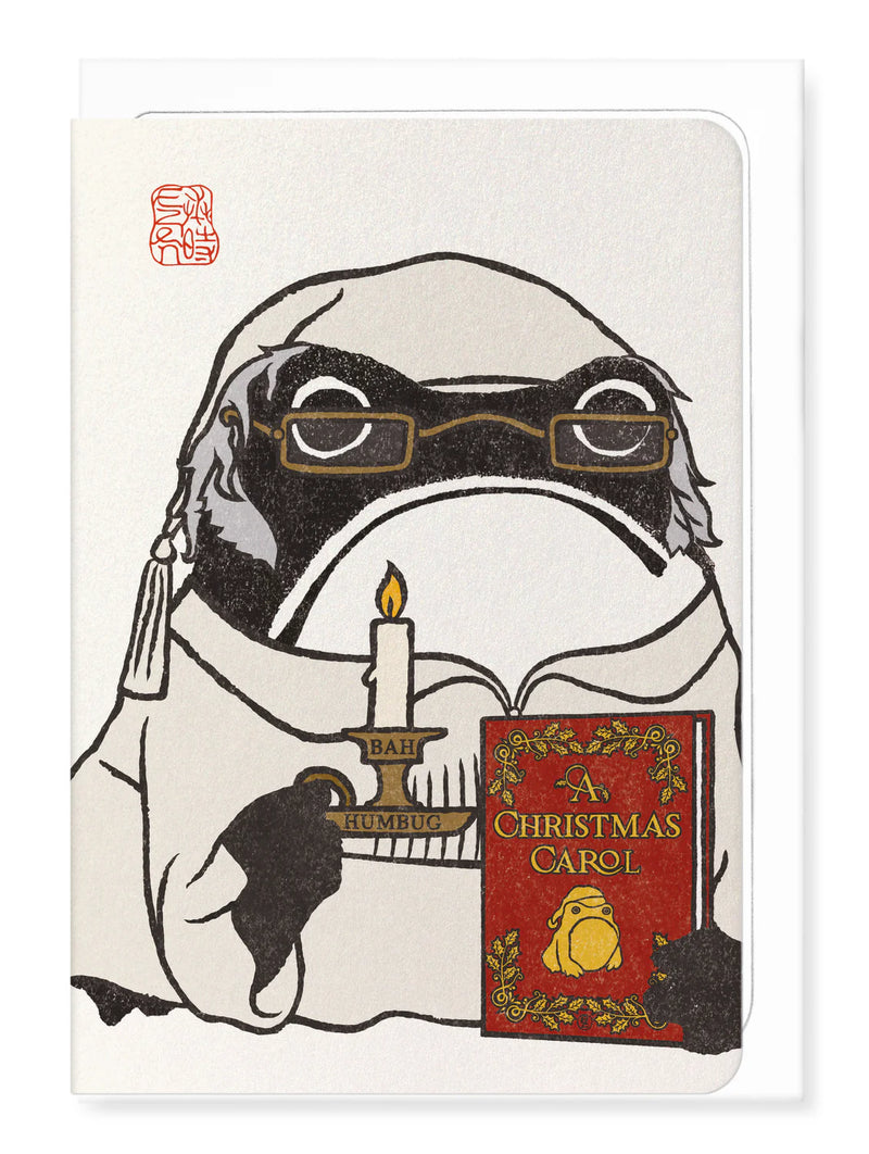 Scrooge Ezen Frog Card