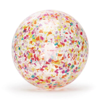 Glitter Bubble Balloon - Confetti