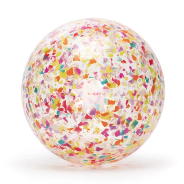 Glitter Bubble Balloon - Confetti