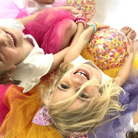 Glitter Bubble Balloon - Confetti