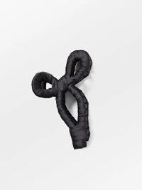 Luster bow hair claw