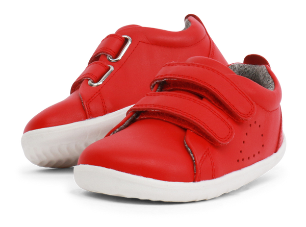 Bobux - SU Grass Court - Red (with Biobased Materials)