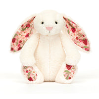Berry Blossom Cream Bunny - Small