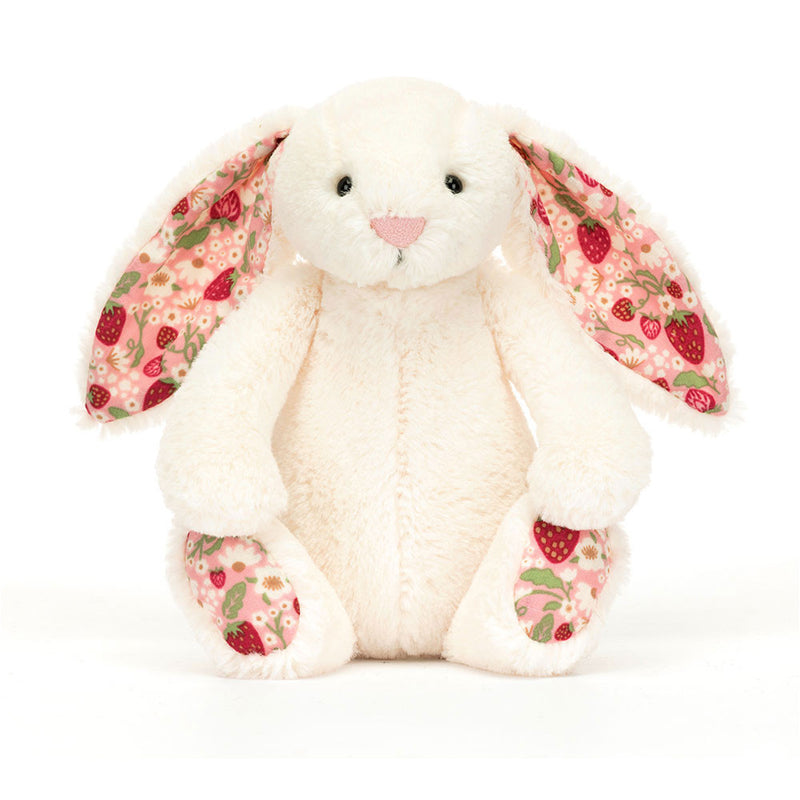 Berry Blossom Cream Bunny - Small