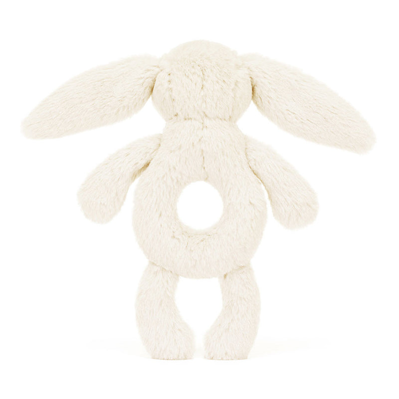 Bashful Cream Bunny Ring Rattle