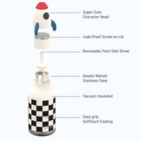 Rocketship Bestie Water Bottle