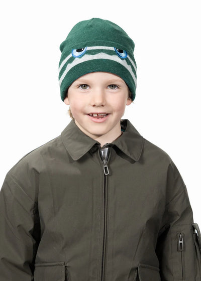 Riffles Beanie - Bottle Green