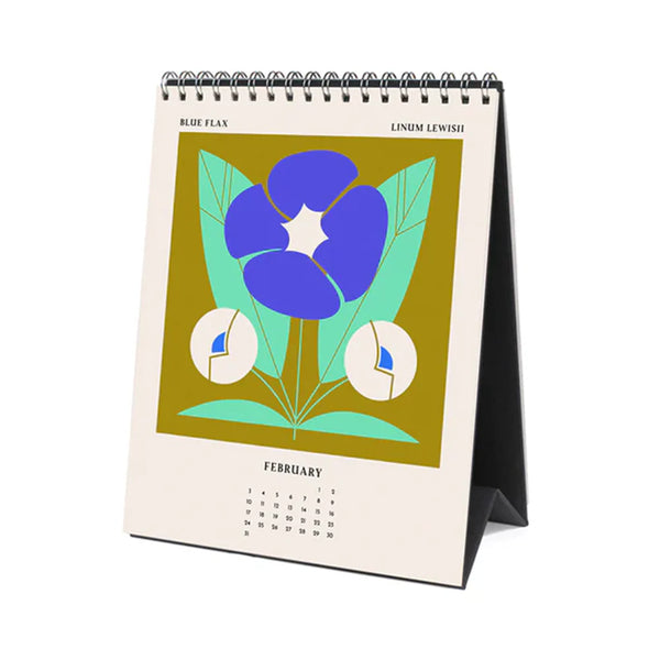 2025 Columbia Road Desktop Calendar