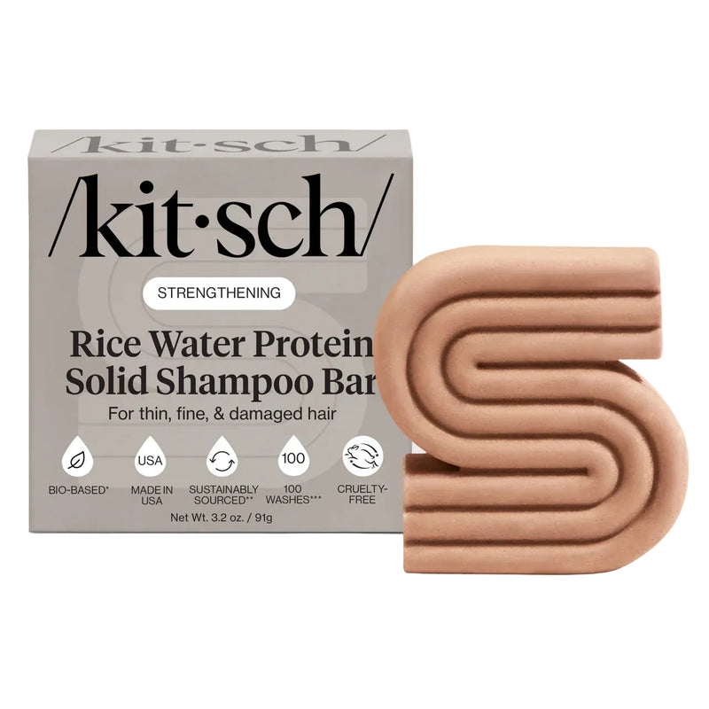 Rice Water Protein Shampoo Bar for Hair Growth
