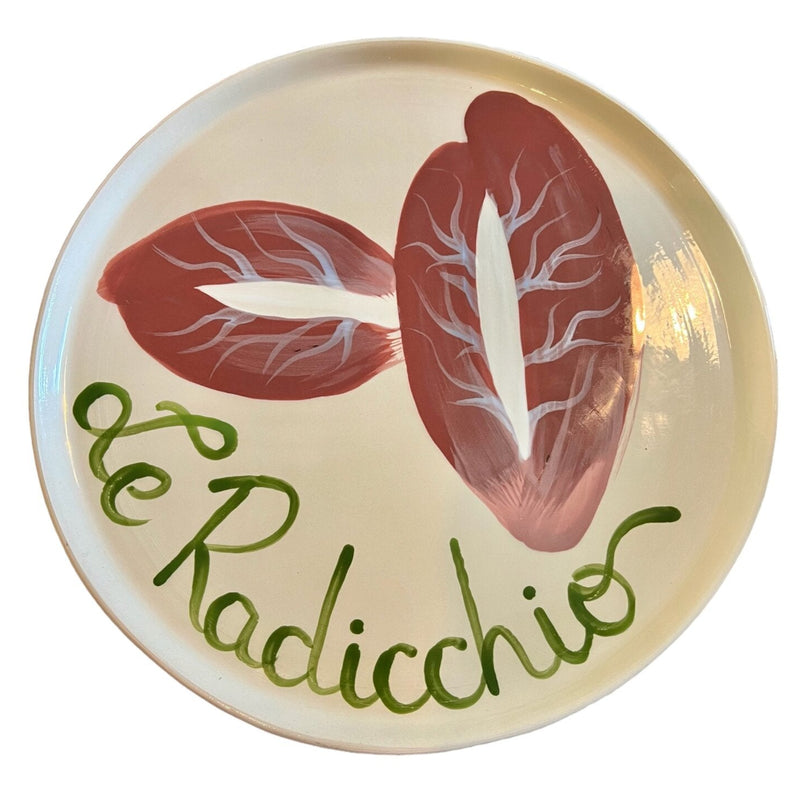 Le Radicchio Plate - Medium