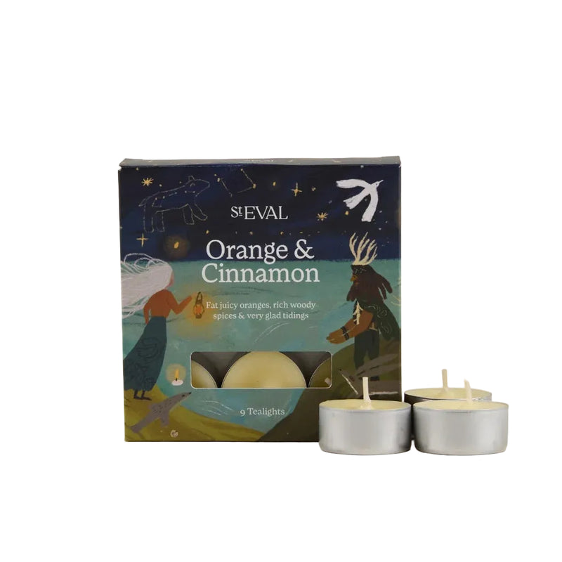 Orange And Cinnamon - Scented Tealights