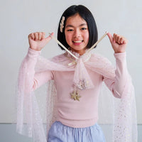Princess Starry Tulle Cape