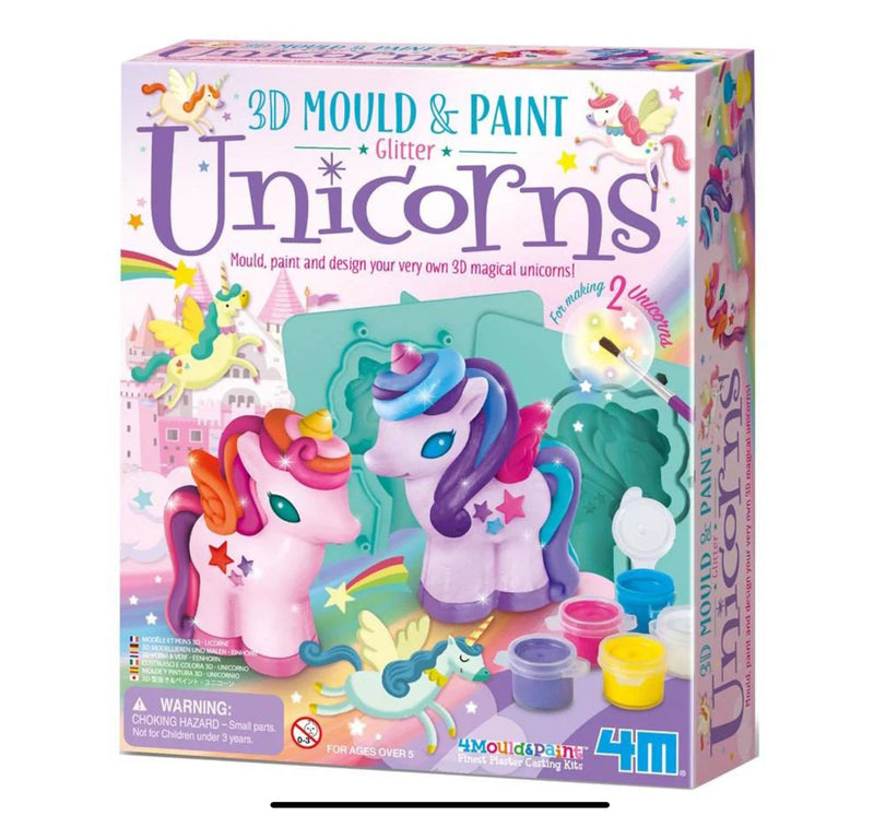 Mould and Paint - Glitter Unicorn