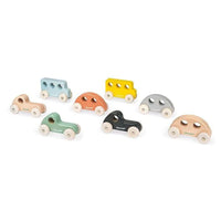 Janod - Sweet Cocoon - Push Along Vehicle - Assorted