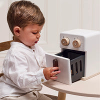 Wooden Air Fryer Set and Playfood