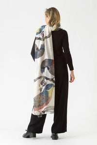 Bird Natural Scarf