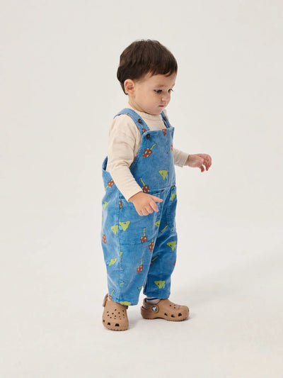 Mush Monster Duo Corduroy Overalls