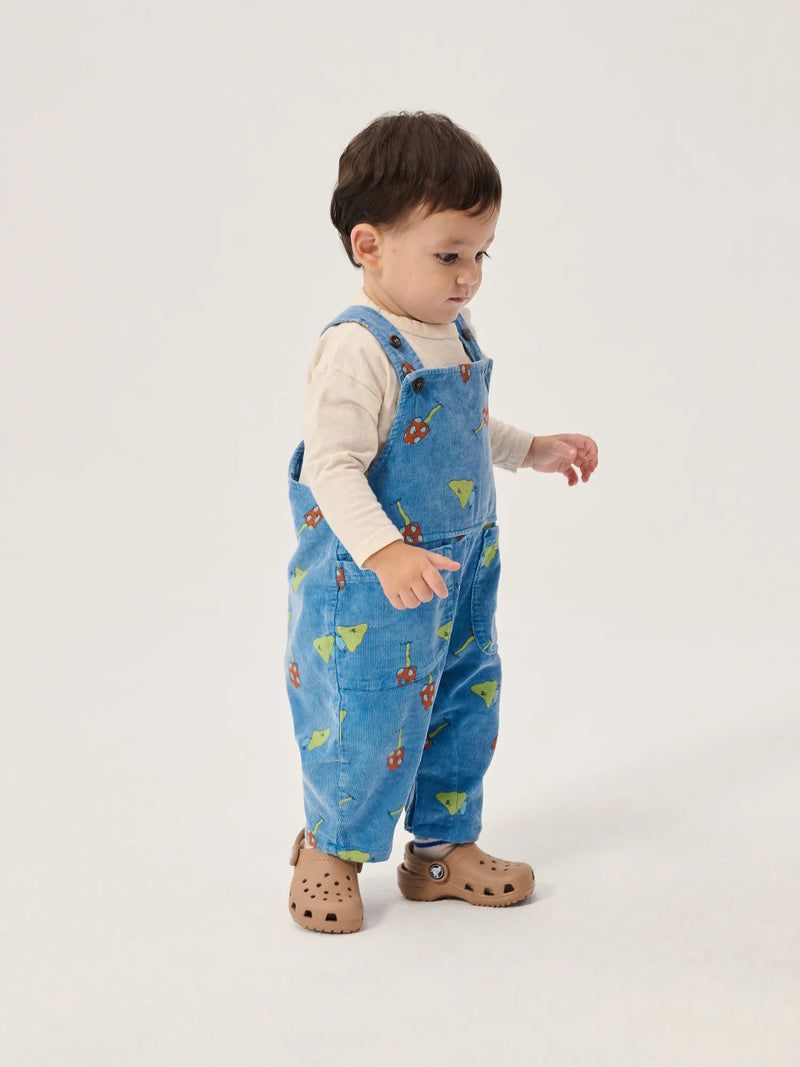 Mush Monster Duo Corduroy Overalls