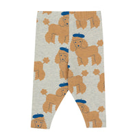 Tiny Poodle Baby Pant - Light Grey Heather