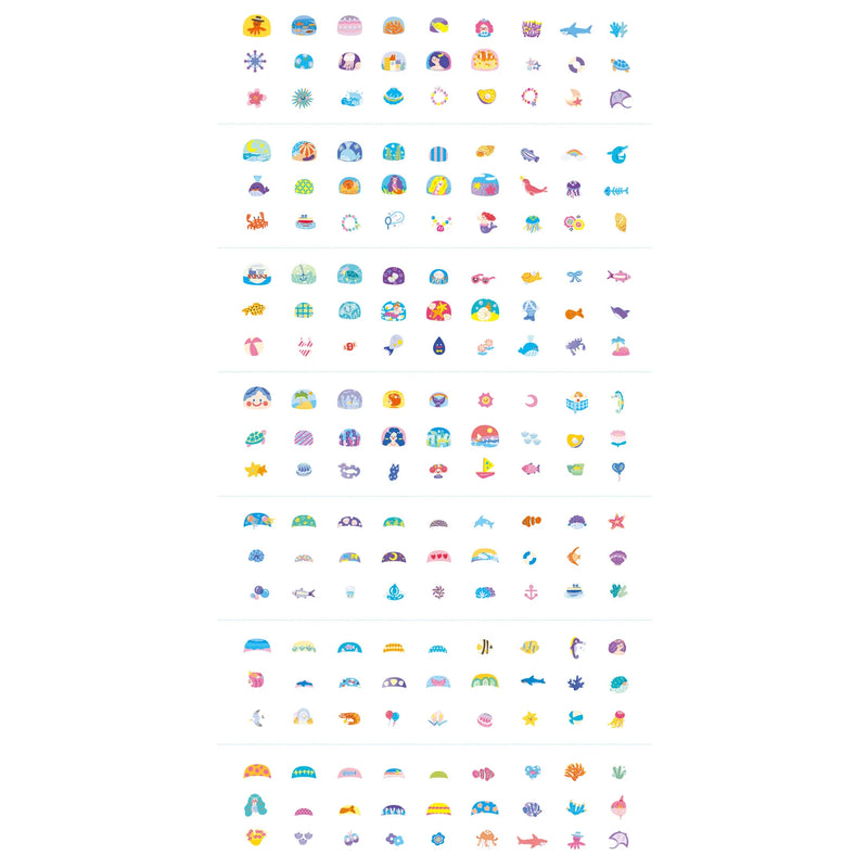 Nail Stickers and Tattoos - Mermaid