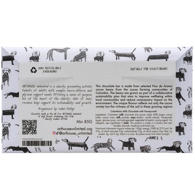 Dogalicious Milk Chocolate Bar with Honeycomb