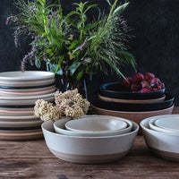 Ceramic Lab Bowl - Beige - 220mm