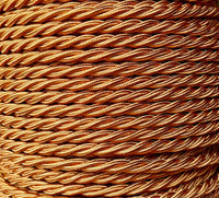 Fabric Extension Cable - Caramac/Black - 2m