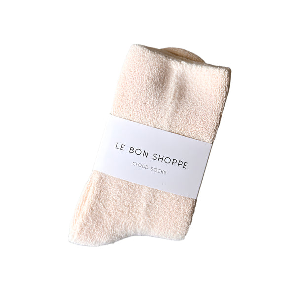 Cloud Socks - Ecru