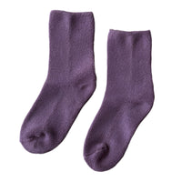 Cloud Socks - Plum