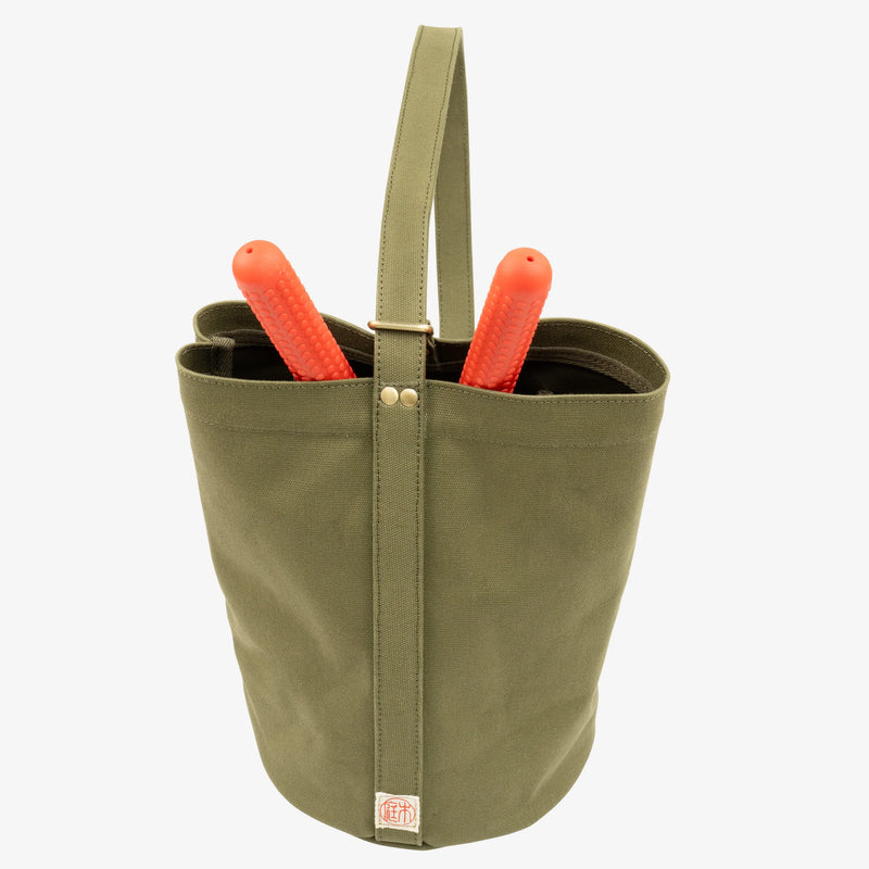 Mini Kantan Bag (Bucket Tote) - Green