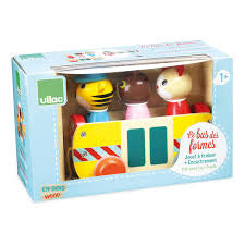 Vilac Pull-Along Toy + Puzzle