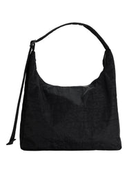 Nylon Shoulder Bag - Black