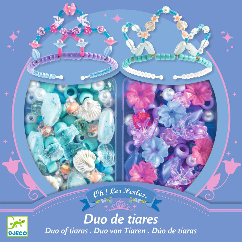 Duo of Tiaras Beads - Blue