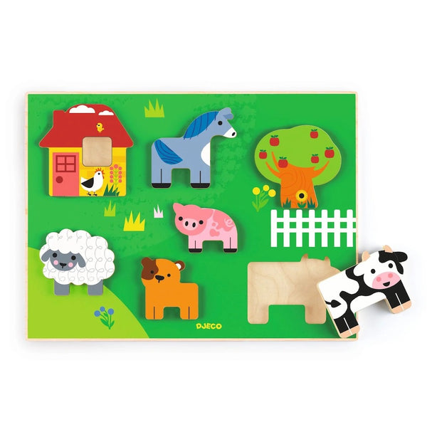 Farm Story - Wooden Puzzle