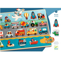 Puzzlo Vroom - Wooden Puzzle