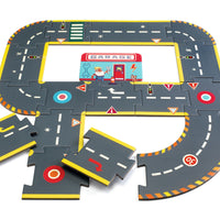 Crazy Motors City Circuit - 26 Piece Giant Puzzle