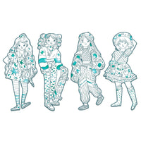 Angele & Friends Fashion Colouring