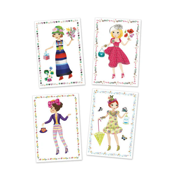 Stickers & Paper Dolls Massive Fashion
